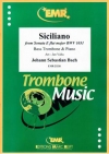 シチリアーナ（バッハ）（バストロンボーン+ピアノ）【Siciliano from Sonata E flat major BWV 1031】