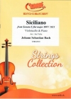 シチリアーナ（バッハ）（チェロ+ピアノ）【Siciliano from Sonata E flat major BWV 1031】