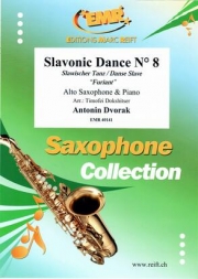 スラヴ舞曲・No.8（アントニン・ドヴォルザーク）（アルトサックス+ピアノ）【Slavonic Dance No. 8】