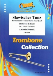 スラヴ舞曲・No.2（アントニン・ドヴォルザーク）（トロンボーン+ピアノ）【Slawischer Tanz No.2】
