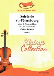 ペテルブルクの夜会（オスカー・ベーメ） (ヴィオラ+ピアノ)【Soirée de St.-Pétersbourg Romance Op. 23】