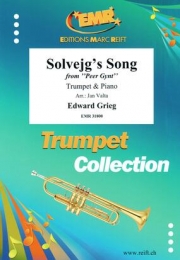 ソルヴェイグの歌「ペール・ギュント」より（エドヴァルド・グリーグ） (トランペット+ピアノ)【Solvejg's Song from Peer Gynt】