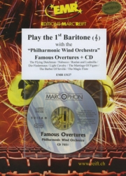 フィルハーモニック・ウィンド・オーケストラと一緒に演奏しよう・序曲1（ユーフォニアム）【Play The 1st Baritone With The Philharmonic Wind Orchestra】