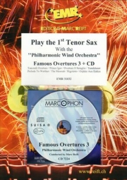 フィルハーモニック・ウィンド・オーケストラと一緒に演奏しよう・序曲3（テナーサックス）【Play The 1st Tenor Sax With The Philharmonic Wind Orchestr】
