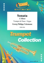 ソナタ・ト短調 （テレマン）（トランペット+ピアノ）【Sonata G minor】