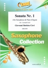 ソナタ・No.1（ジョヴァンニ・バッティスタ・チッリ）（アルトサックス+ピアノ）【Sonata No. 1】
