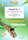 ソナタ・No.1（ジョヴァンニ・バッティスタ・チッリ）（バリトンサックス+ピアノ）【Sonata No.1】