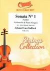 ソナタ・No.1・イ短調（ヨハン・アーンスト・ガリアード）（チェロ+ピアノ）【Sonata No. 1 in A minor】