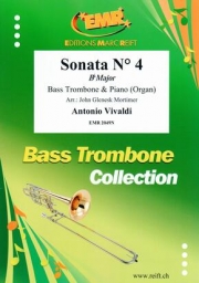 ソナタ・4番・変ロ長調（アントニオ・ヴィヴァルディ）（バストロンボーン+ピアノ）【Sonata No. 4 in Bb Major】