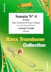 ソナタ・4番・変ロ長調（アントニオ・ヴィヴァルディ）（バストロンボーン+ピアノ）【Sonata No. 4 in Bb Major】