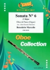 ソナタ・No.6・ト長調（ベネデット・マルチェッロ）（オーボエ+ピアノ）【Sonata No. 6 in G Major】