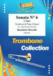 ソナタ・No.6・ト長調（ベネデット・マルチェッロ）（トロンボーン+ピアノ）【Sonata No. 6 in G Major】