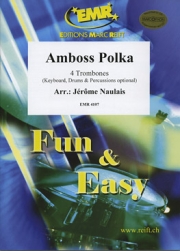 アンボス・ポルカ (トロンボーン四重奏)【Amboss Polka】