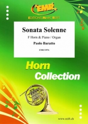 厳粛なソナタ（パオロ・バラット）（ホルン+ピアノ）【Sonata Solenne】
