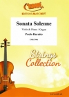 厳粛なソナタ（パオロ・バラット）（ヴィオラ+ピアノ）【Sonata Solenne】
