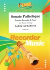 悲愴（ベートーヴェン）（ソプラノリコーダー+ピアノ）【Sonate Pathétique】
