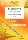 ソナタ・第6番 (ヘンデル)（ピッコロ+ピアノ）【Sonate No. VI】