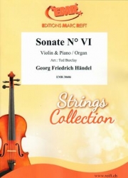 ソナタ・第6番 (ヘンデル)（ヴァイオリン+ピアノ）【Sonate No. VI】