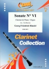 ソナタ・第6番 (ヘンデル)（クラリネット+ピアノ）【Sonate No. VI】
