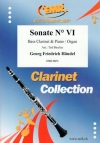 ソナタ・第6番 (ヘンデル)（バスクラリネット+ピアノ）【Sonate No. VI】