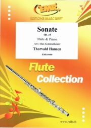 ソナタ・Op.18（トルヴァルド・ハンセン）（フルート+ピアノ）【Sonate Op. 18】