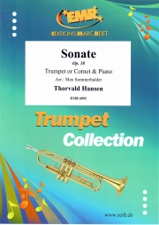 ソナタ・Op.18（トルヴァルド・ハンセン）（トランペット+ピアノ）【Sonate Op. 18】