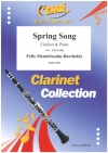 春の歌（フェリックス・メンデルスゾーン）（クラリネット+ピアノ）【Spring Song】