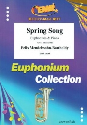 春の歌（フェリックス・メンデルスゾーン）（ユーフォニアム+ピアノ）【Spring Song】