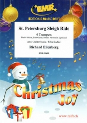 サンクト・ペテルブルクのそりすべり（リヒャルト・アイレンベルク）（トランペット四重奏）【St. Petersburg Sleigh Ride】