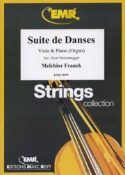 ダンス組曲（メルヒオール・フランク）（ヴィオラ+ピアノ）【Suite de Danses】