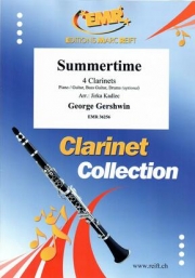 サマータイム（ジョージ・ガーシュウィン）（クラリネット四重奏）【Summertime】