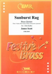 サンバースト・ラグ（ジェイムズ・スコット）（金管五重奏）【Sunburst Rag】