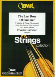  夏の名残のバラ（フリードリッヒ・フォン・フロトー）（ヴァイオリン三重奏+ピアノ）【The Last Rose Of Summer】