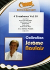 トロンボーン四重奏曲集・Vol.10（ジェローム・ノーレ編曲）（トロンボーン四重奏）【4 Trombones Vol. 10】