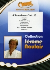 トロンボーン四重奏曲集・Vol.15（ジェローム・ノーレ編曲）（トロンボーン四重奏）【4 Trombones Vol. 15】
