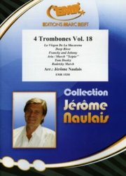トロンボーン四重奏曲集・Vol.18（ジェローム・ノーレ編曲）（トロンボーン四重奏）【4 Trombones Vol. 18】