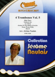 トロンボーン四重奏曲集・Vol.5（ジェローム・ノーレ編曲）（トロンボーン四重奏）【4 Trombones Vol. 5】