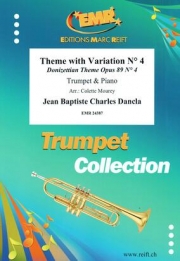 主題と変奏・No.4（シャルル・ダンクラ）（トランペット+ピアノ）【Theme with Variations No. 4】
