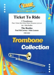 涙の乗車券（ビートルズ）（トロンボーン五重奏）【Ticket To Ride】