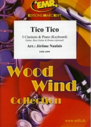 ティコ・ティコ（ゼキーニャ・アブレウ）（クラリネット三重奏+ピアノ）【Tico Tico】