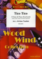 ティコ・ティコ（ゼキーニャ・アブレウ）（フルート三重奏+ピアノ）【Tico Tico】