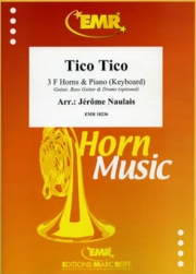 ティコ・ティコ（ゼキーニャ・アブレウ）（ホルン三重奏+ピアノ）【Tico Tico】