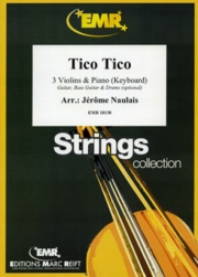 ティコ・ティコ（ゼキーニャ・アブレウ）（ヴァイオリン三重奏+ピアノ）【Tico Tico】