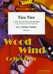 ティコ・ティコ（ゼキーニャ・アブレウ）（アルトサックス三重奏+ピアノ）【Tico Tico】
