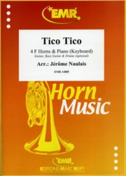 ティコ・ティコ（ゼキーニャ・アブレウ）（ホルン四重奏+ピアノ）【Tico Tico】