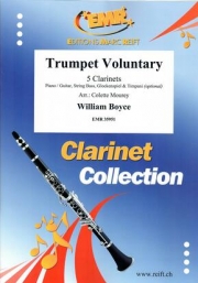 トランペット・ヴォランタリー（ウィリアム・ボイス）（クラリネット五重奏）【Trumpet Voluntary】