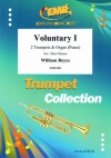ヴォランタリー・1（ウィリアム・ボイス）（トランペット二重奏+ピアノ）【Voluntary I】