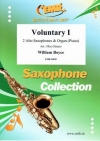 ヴォランタリー・1（ウィリアム・ボイス）（アルトサックス二重奏+ピアノ）【Voluntary I】