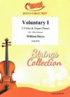 ヴォランタリー・1（ウィリアム・ボイス）（ヴィオラ二重奏+ピアノ）【Voluntary I】