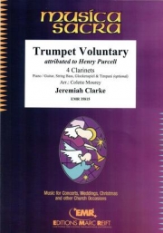 トランペット・ヴォランタリー（ジェレマイア・クラーク）（クラリネット四重奏）【Trumpet Voluntary】